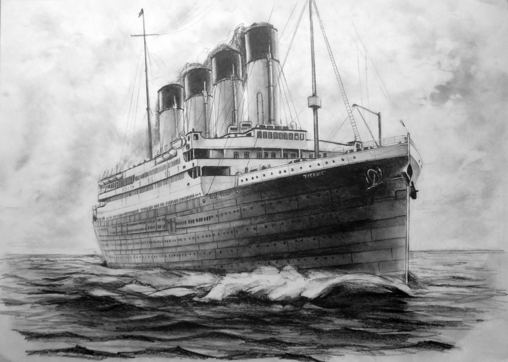 Crtež Titanika