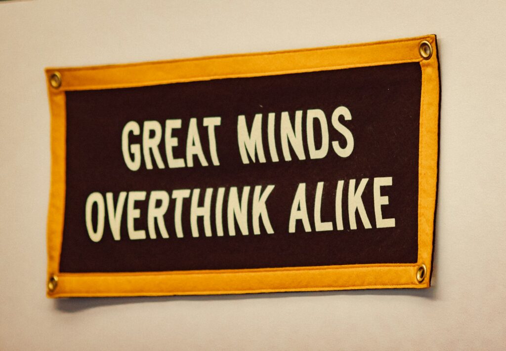 kako izbjeći overthinking